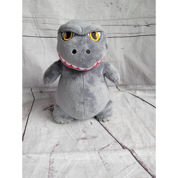 Kidrobot Godzilla Hugme Gray Plush Stuffed Animal 7in - Picture 1 of 8